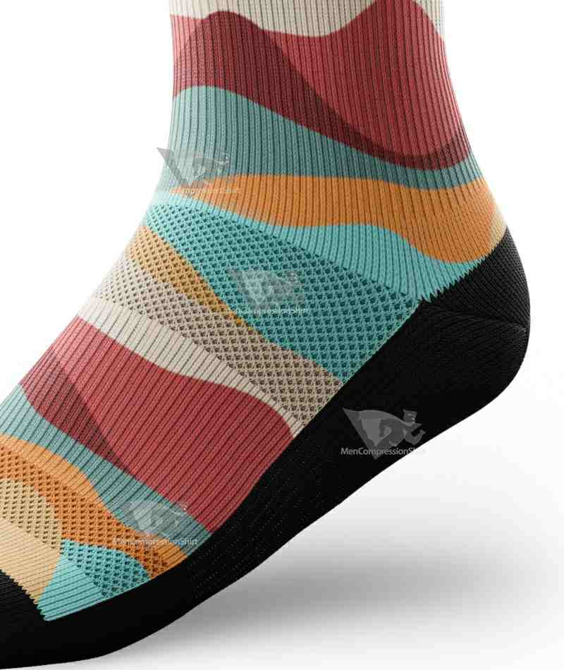 Head In The Clouds Knee High Compression Socks