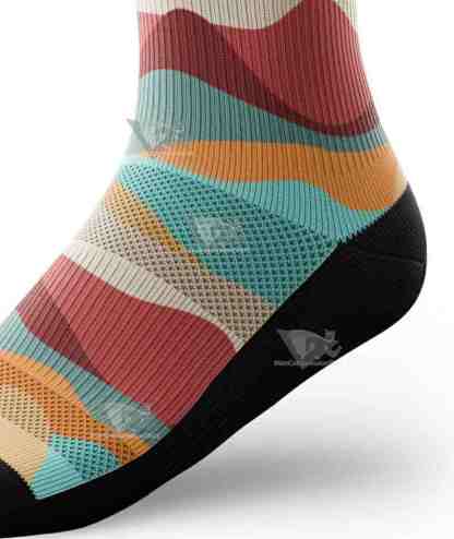 Head In The Clouds Knee High Compression Socks