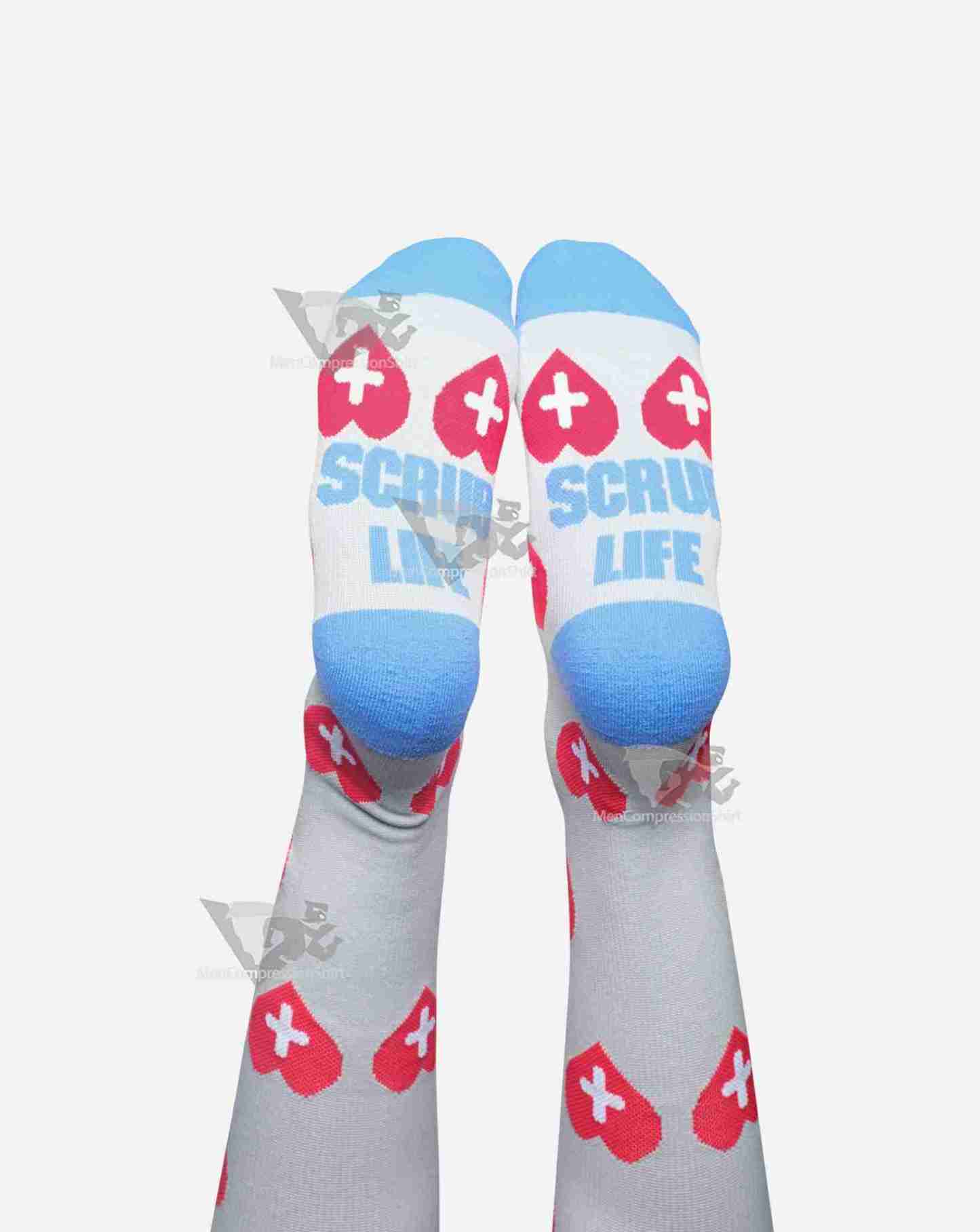 Hearts Compression Socks
