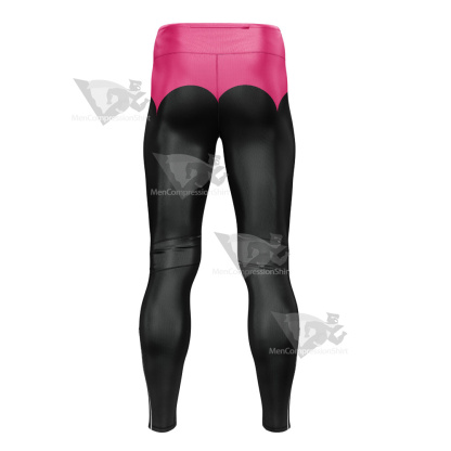 Helluva Boss Verosika Mayday Black Mens Compression Legging