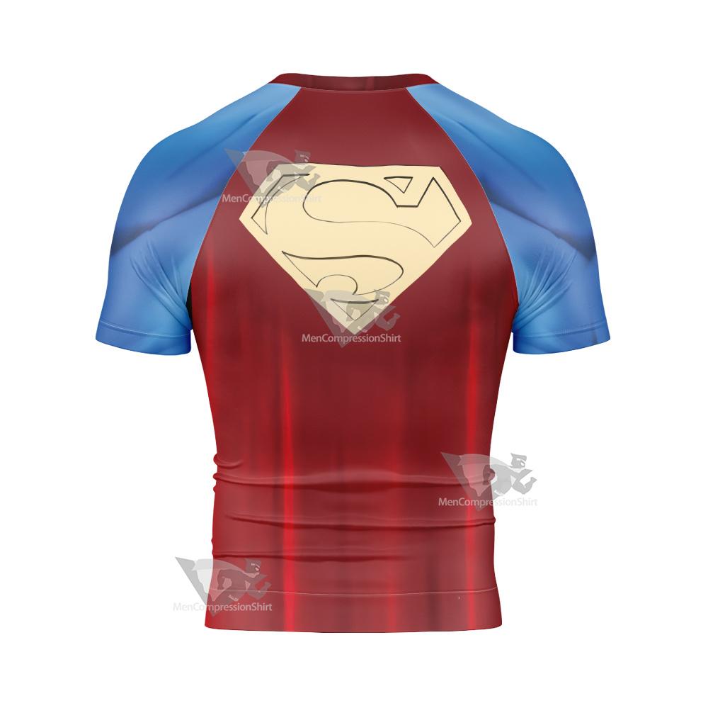 Superman 2023 Clark Kent Short Sleeve Compression Shirt