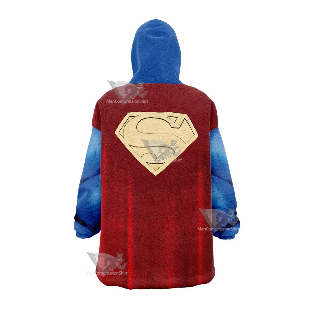 Superman 2023 Clark Kent Snug Oversized Blanket Hoodie