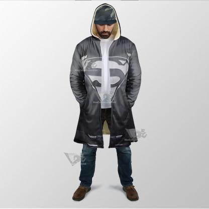 Superman Clark Black Jumpsuit Dream Cloak
