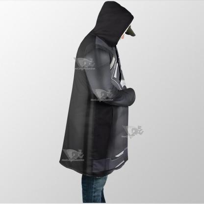 Superman Clark Black Jumpsuit Dream Cloak