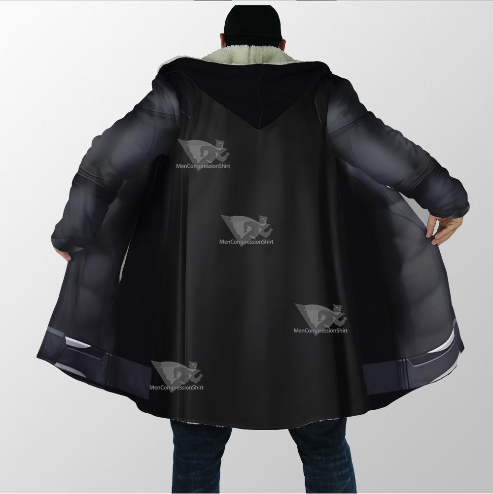 Superman Clark Black Jumpsuit Dream Cloak