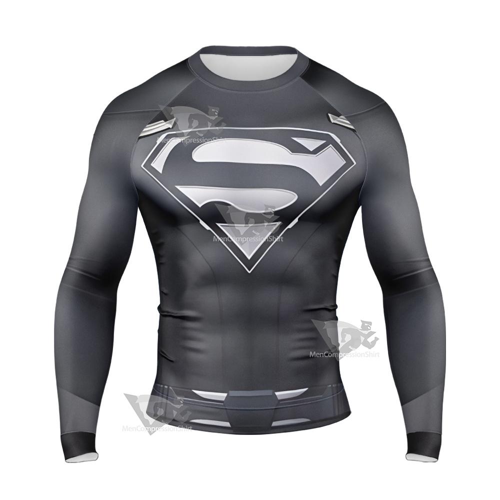 Clark Jumpsuit Black Long Sleeve Compression Shirt
