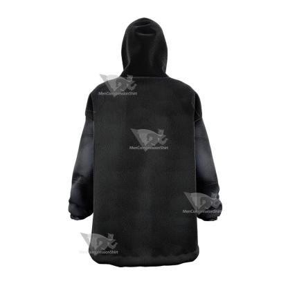 Superman Clark Black Jumpsuit Snug Oversized Blanket Hoodie