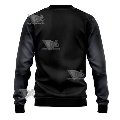 Superman Clark Black Jumpsuit Sweatshirt