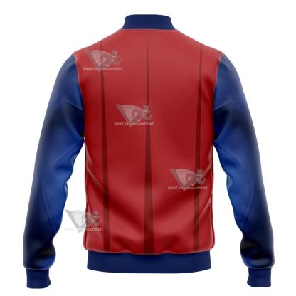 Superman Clark Lois Blue Varsity Jacket