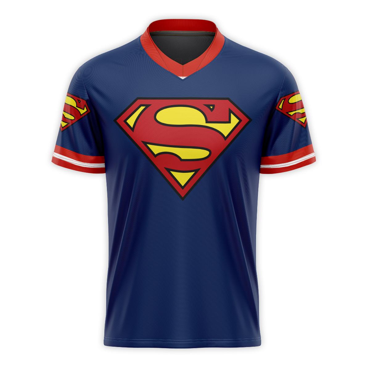Hero Customizable Blue Football Jersey