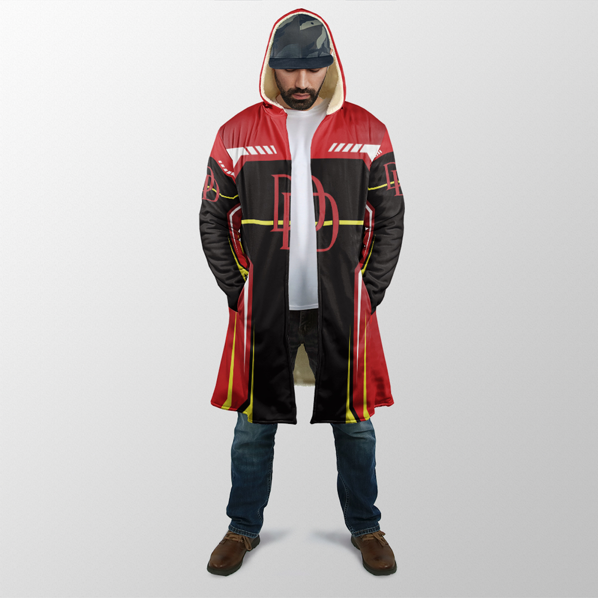 Hero Daredevil Light Red Dream Cloak