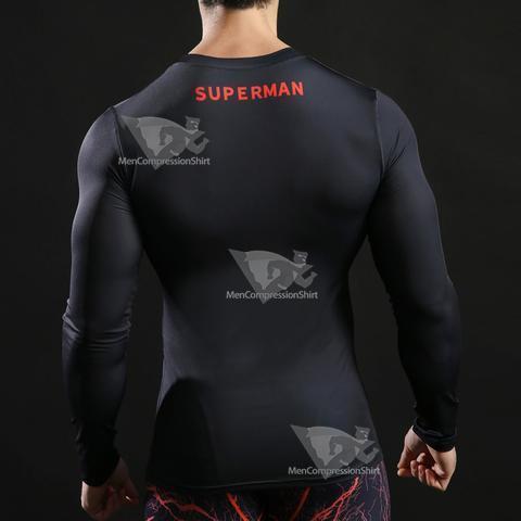 Superman Evil Compression Long Sleeve Rashguard