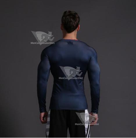 Superman Forever Compression Long Sleeve Rashguard