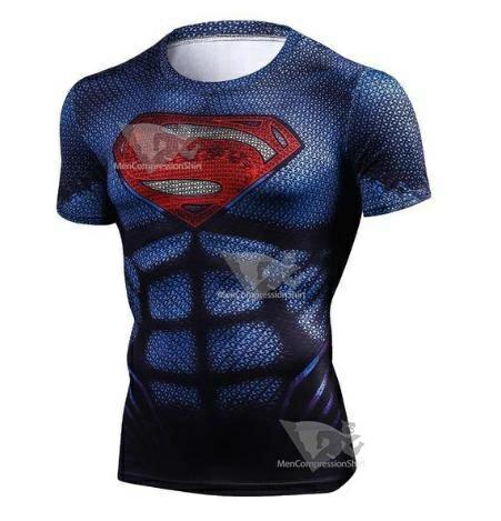 Superman Kingdom Come Compression Short Sleeve Rashguard