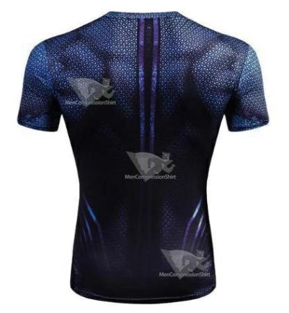 Superman Kingdom Come Compression Short Sleeve Rashguard