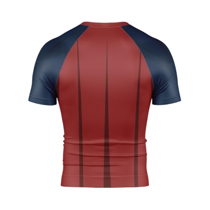 Superman Lois Clark Kent Kal El Short Sleeve Compression Shirt