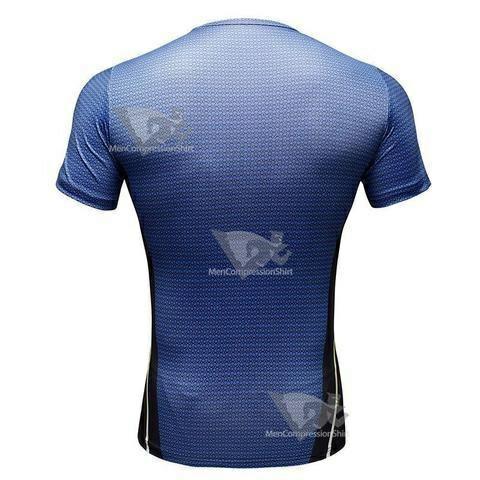 Superman Smallville Compression Short Sleeve Rashguard