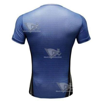Superman Smallville Compression Short Sleeve Rashguard