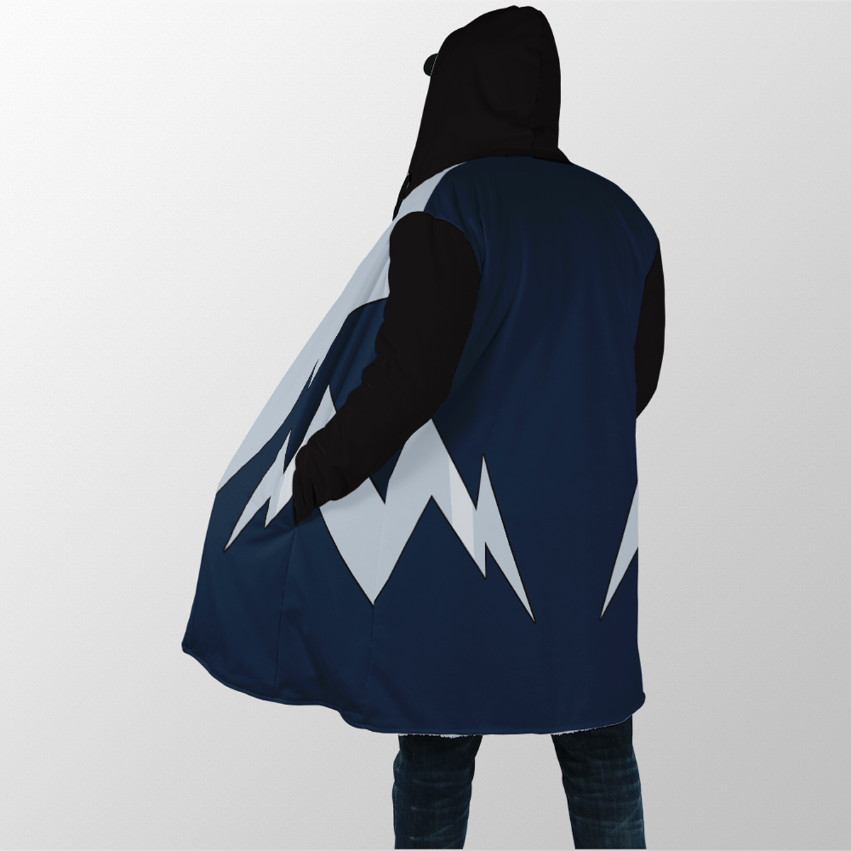 Hero The Flash Black Design Dream Cloak