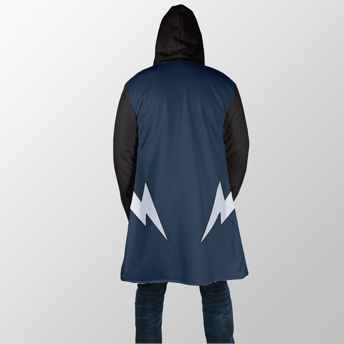 Hero The Flash Black Design Dream Cloak