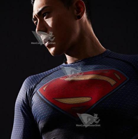 Superman Young Justice Compression Short Sleeve Rashguard