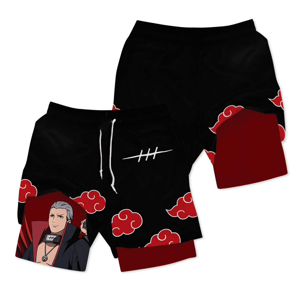Hidan Anime Compression Gym Shorts