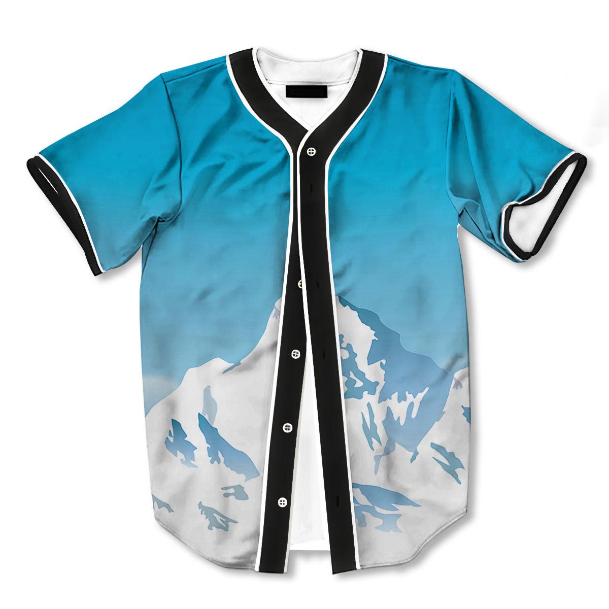 Himalaya Mountain 3d Print Full Size Baseball Jerseys