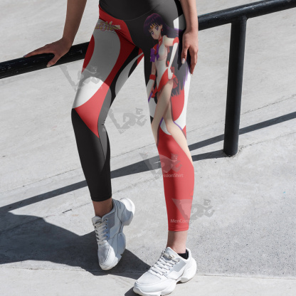 Hino Rei Sailor Moon Sailor Mars Red Women Leggings