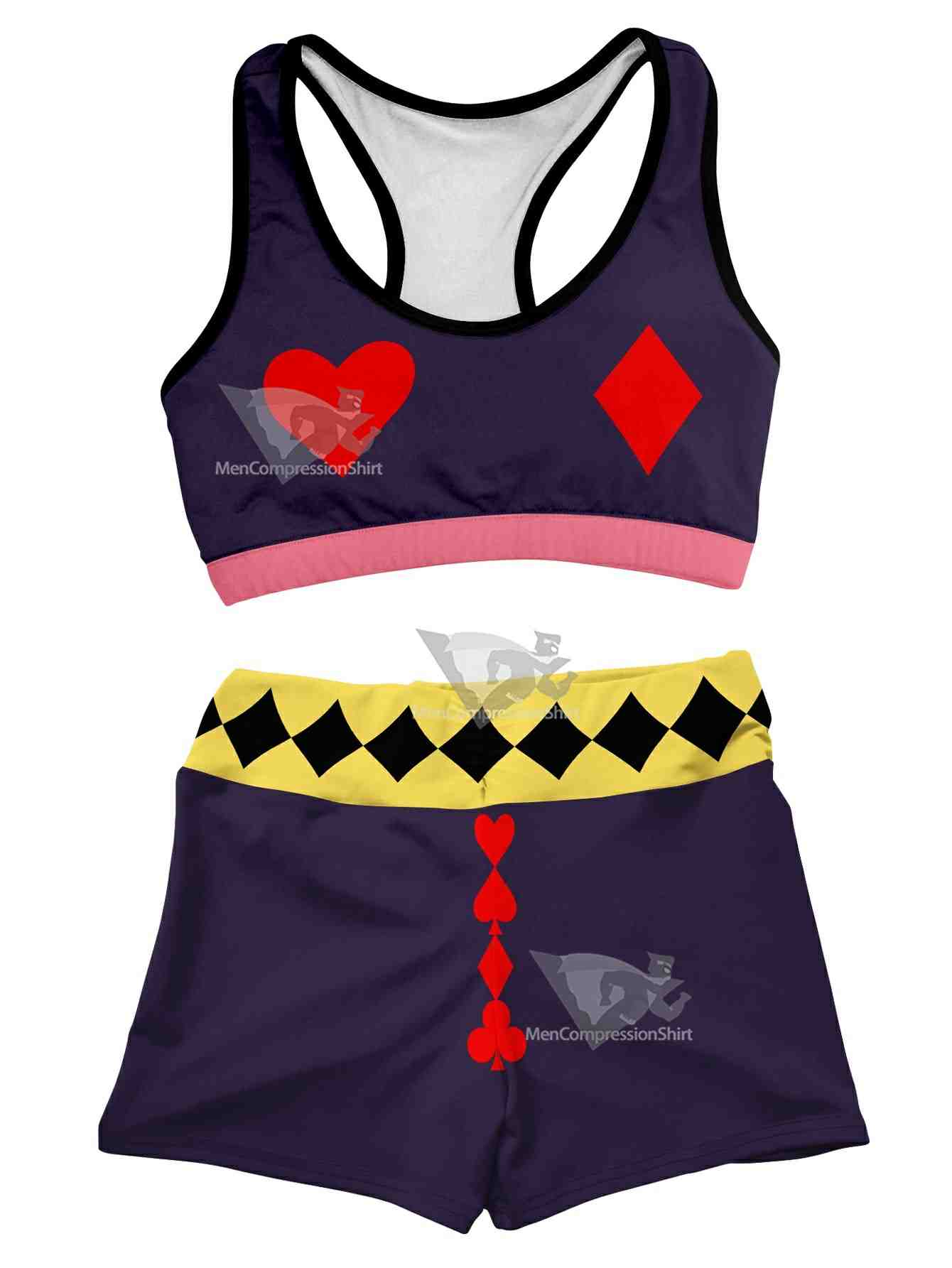 Hisoka Morow Women Compression Active Wear Set