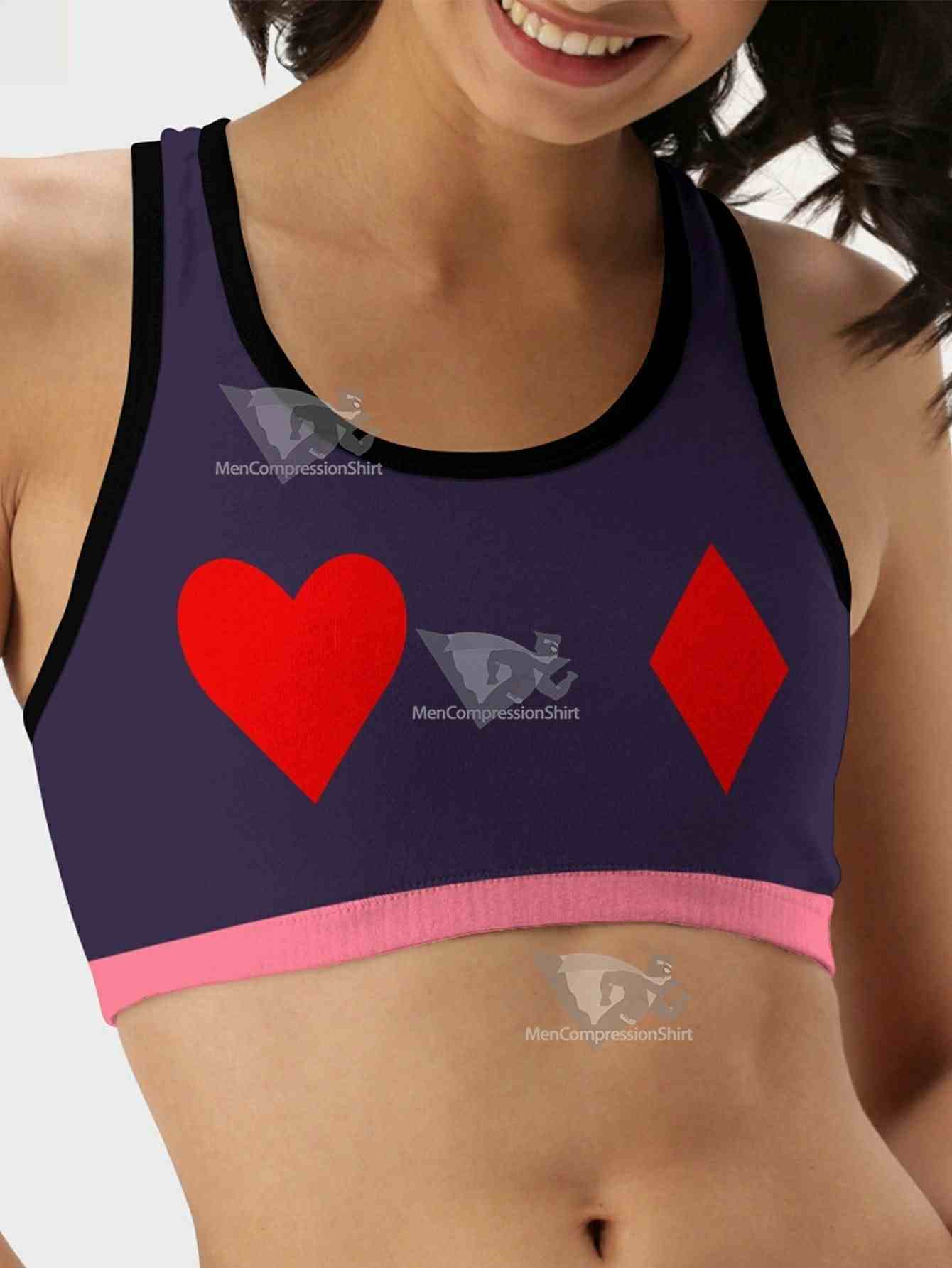 Hisoka Morow Women Compression Active Wear Set
