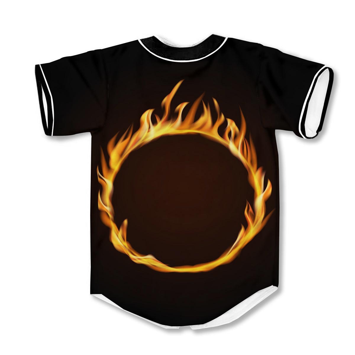 Hole Burning 3d Print Full Size Baseball Jerseys