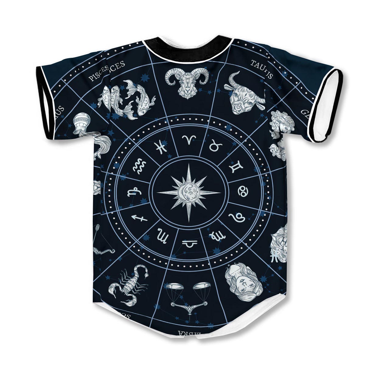 Horoscopes Zodiac 3d Print Full Size Baseball Jerseys