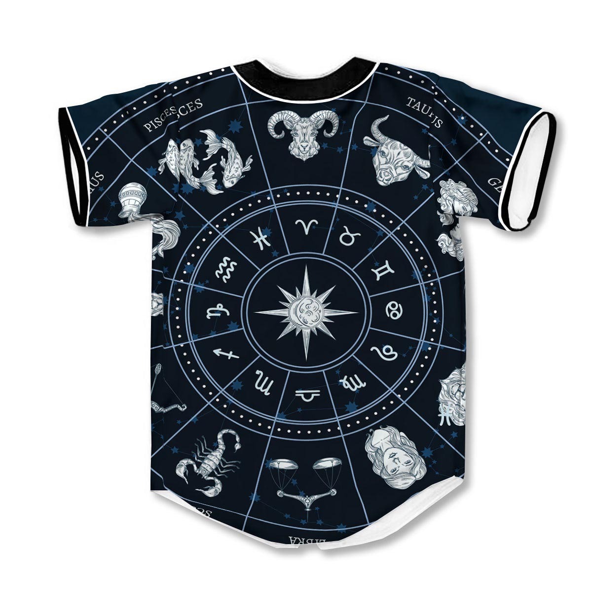 Horoscopes Zodiac 3d Print Full Size Baseball Jerseys