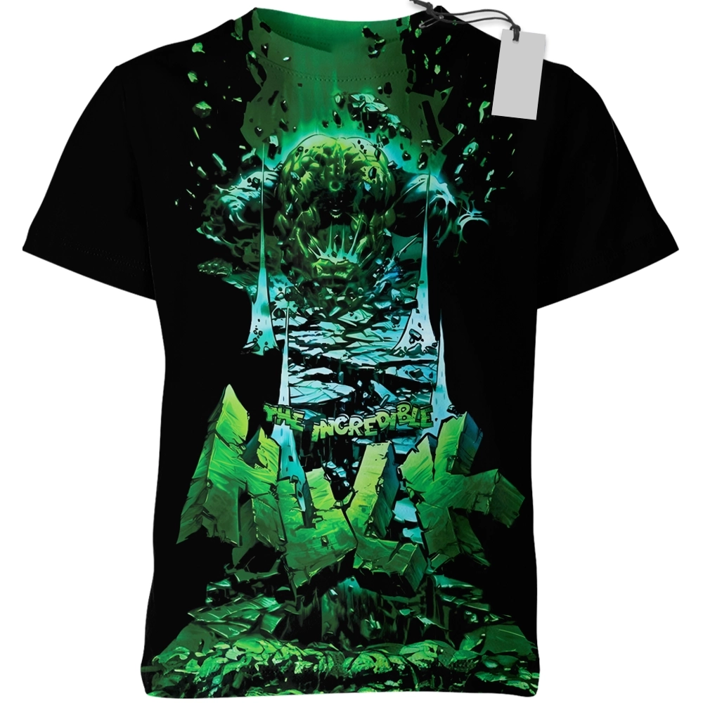 Hulk T-Shirt Heroic Universe Superpower Avengers Heroes T-Shirt