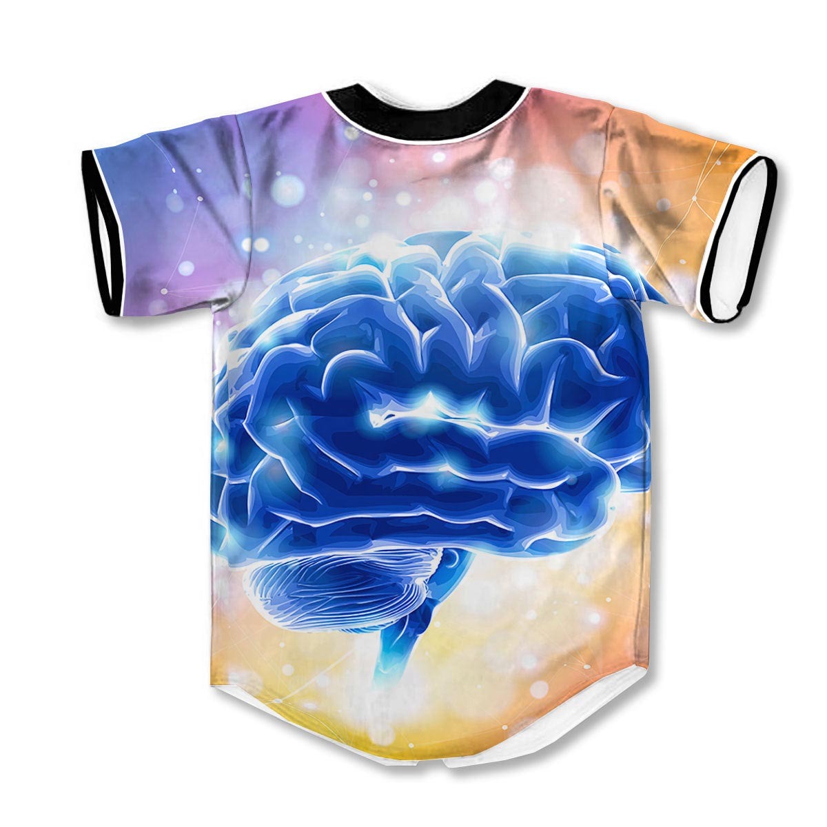 Human Brain Baseball Jerseys