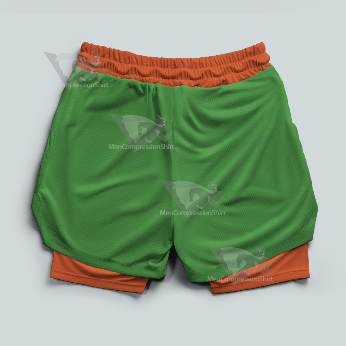 Hunter Freecss Gon Green Men Compression Gym Short