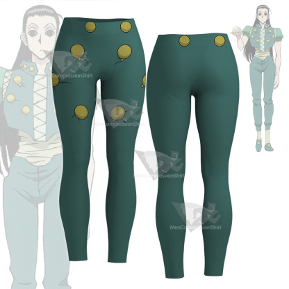 Hunter Illumi Zoldyck Green Women Compression Legging