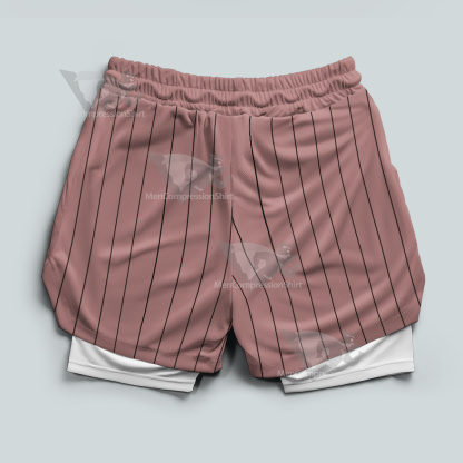 Hunter Neferpitou Pink Men Compression Gym Short