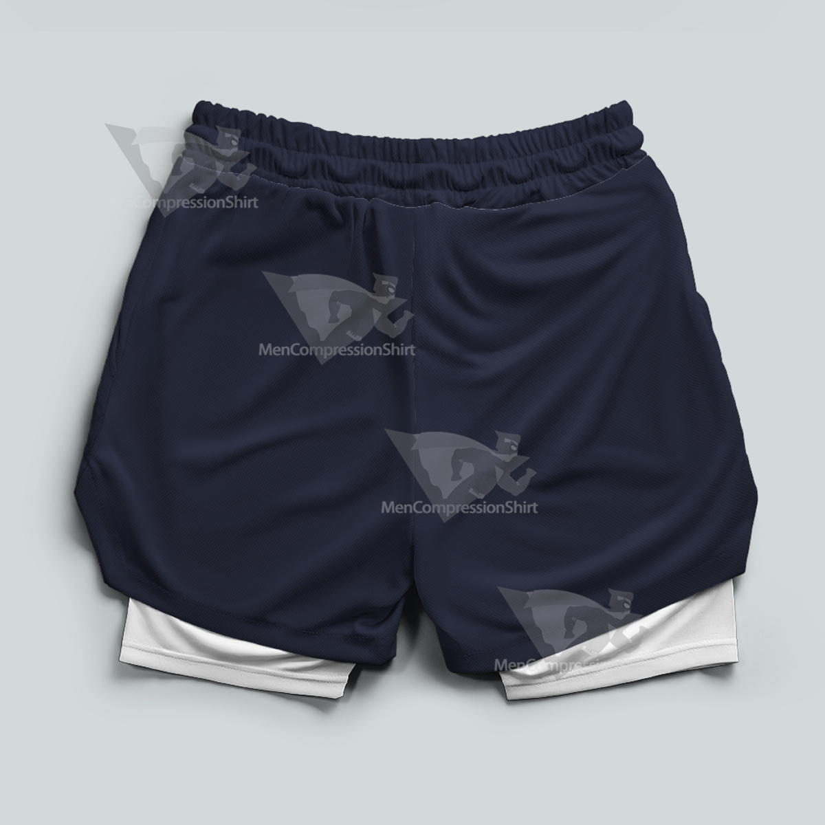 Hunter Portor Feitan Blue Men Compression Gym Short