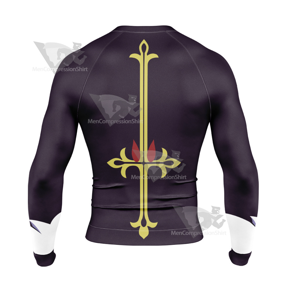 Hunter X Hunter Chrollo Lucilfer Long Sleeve Compression Shirt