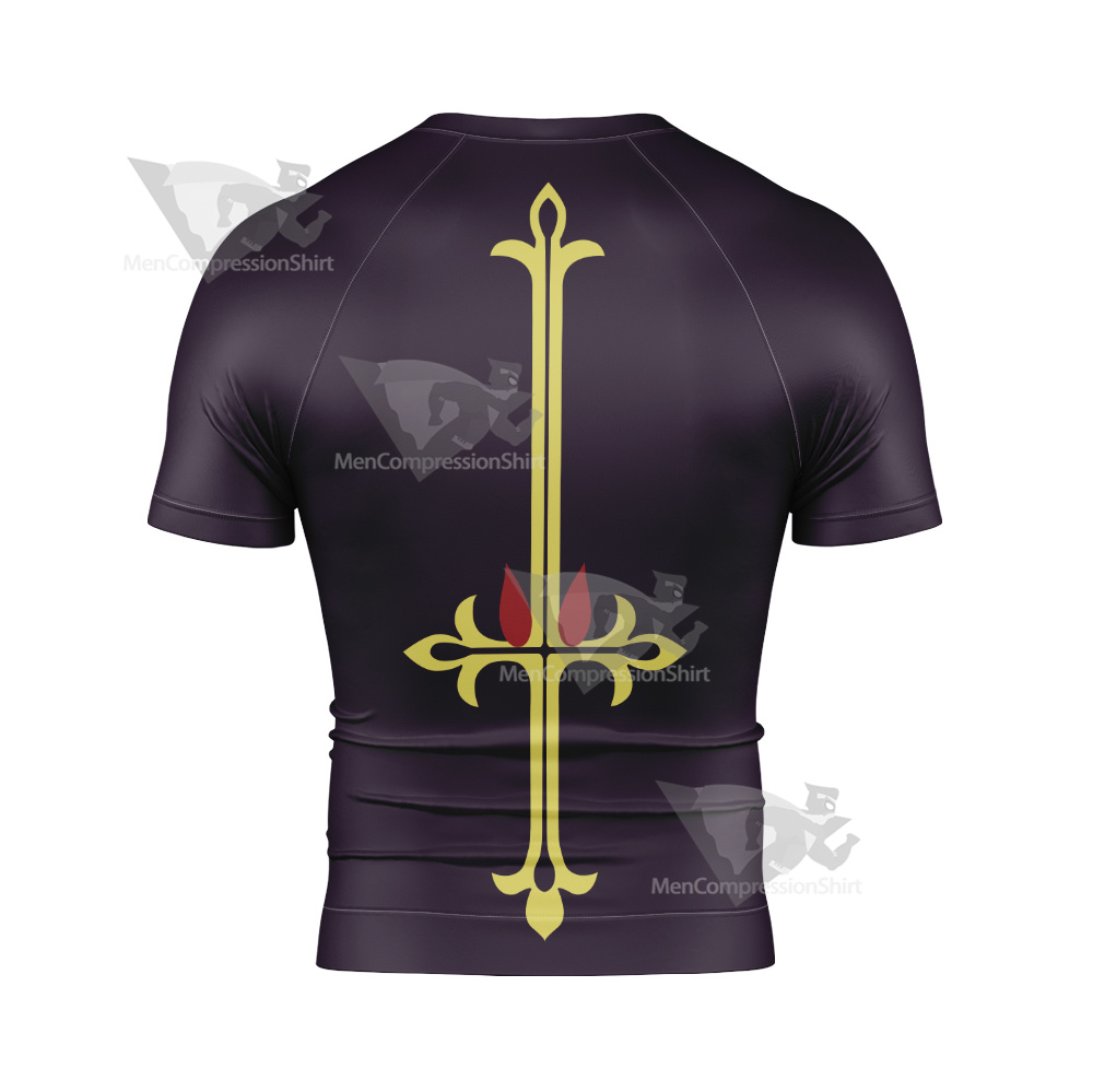 Hunter X Hunter Chrollo Lucilfer Rash Guard Compression Shirt