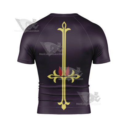Hunter X Hunter Chrollo Lucilfer Rash Guard Compression Shirt