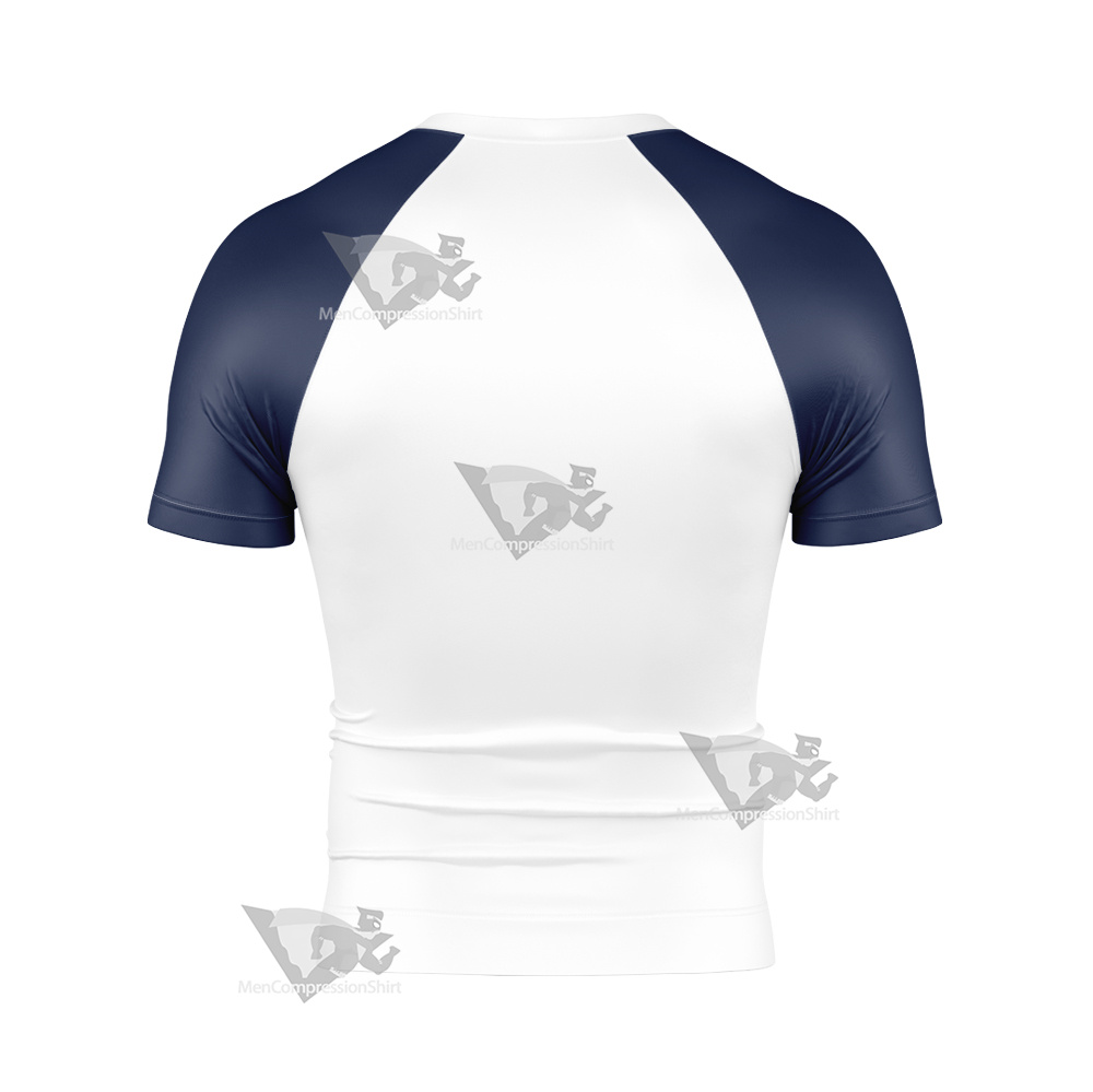 Hunter X Hunter Isaac Netero Short Sleeve Compression Shirt