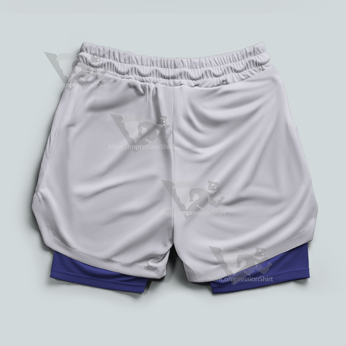 Hunter Zoldyck Killua White Men Compression Gym Short