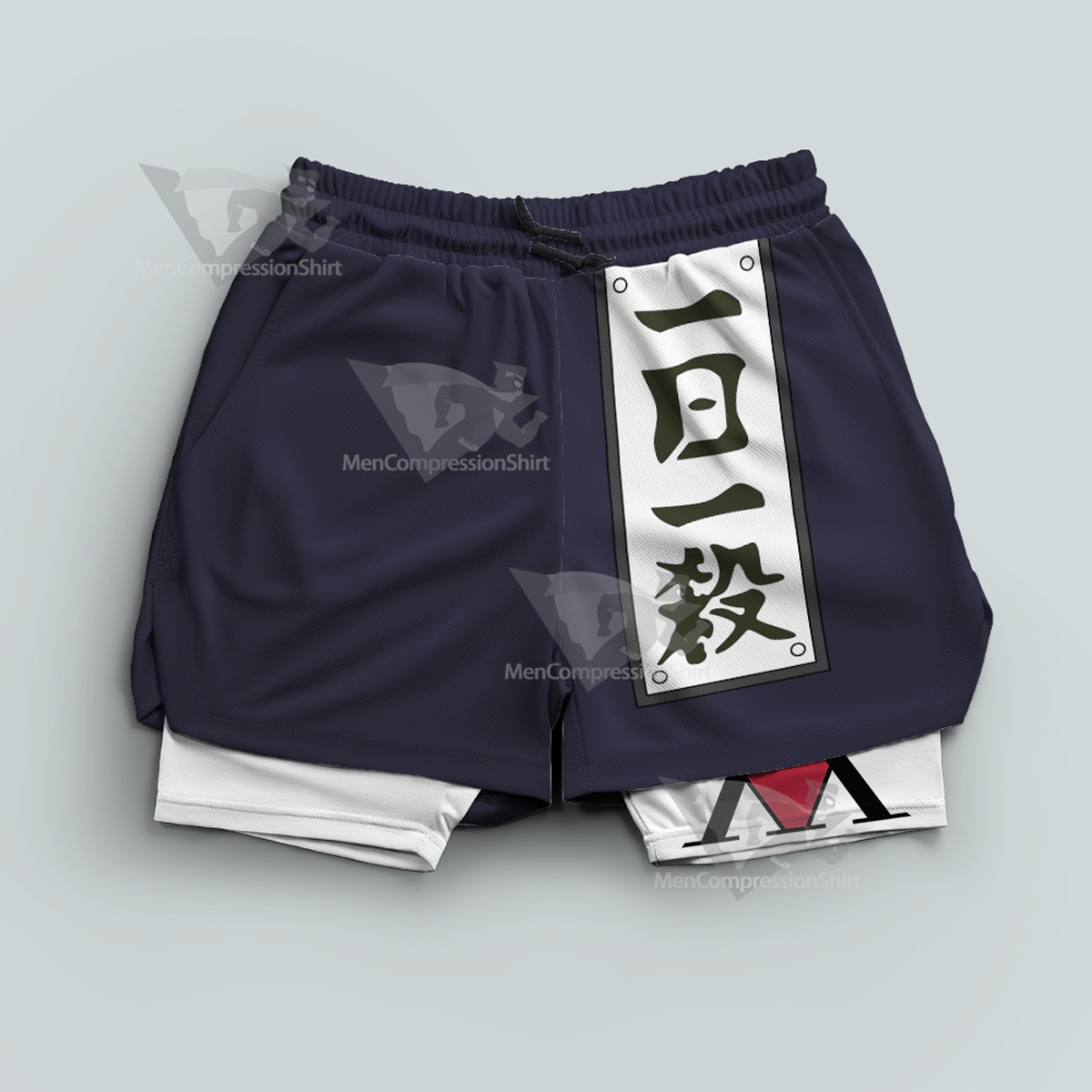 Hunter Zoldyck Zeno Pink Men Compression Gym Short