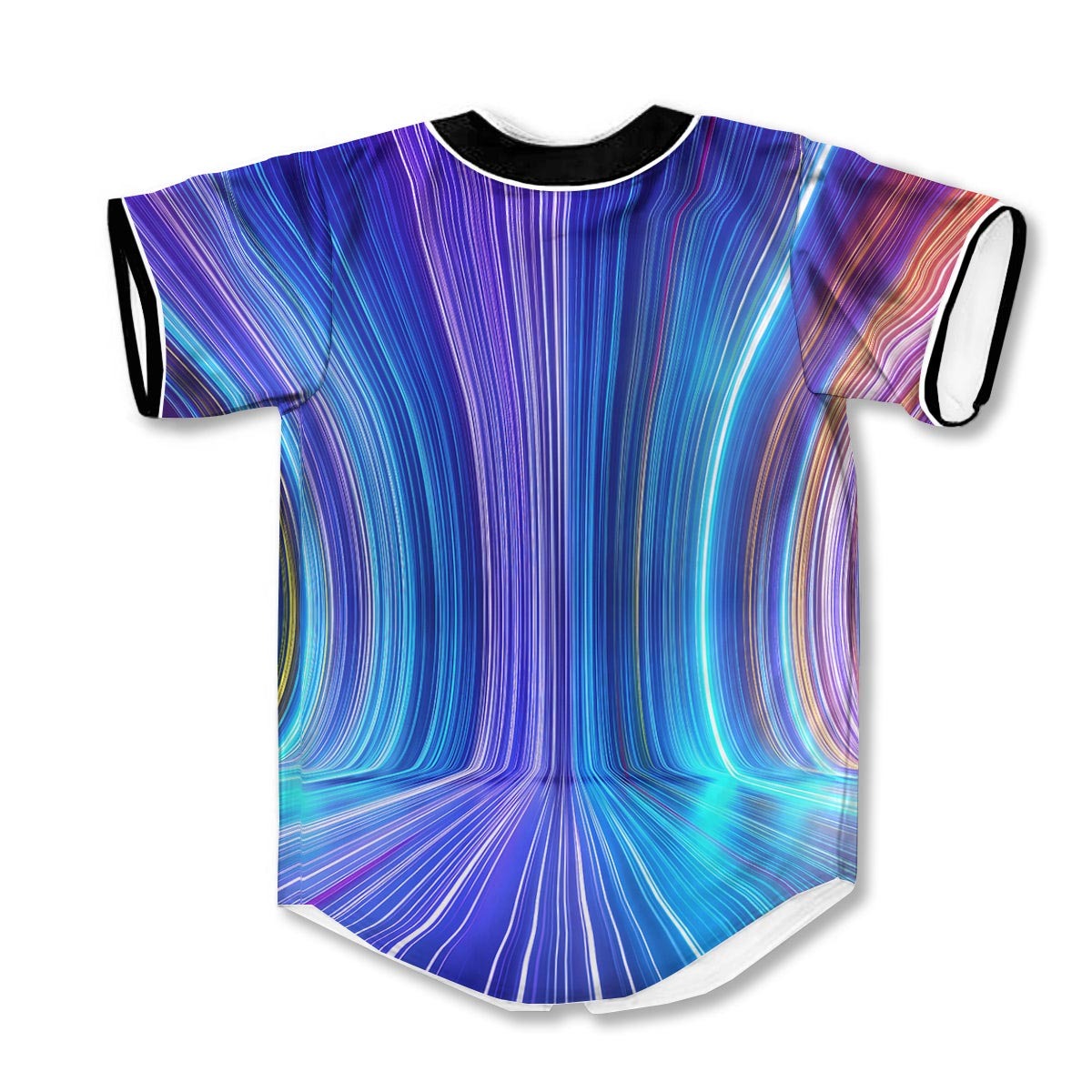 Hyperspace Colorful 3d Print Full Size Baseball Jerseys
