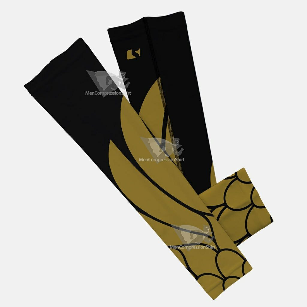 Icarus Black And Gold Kids Arm Sleeve