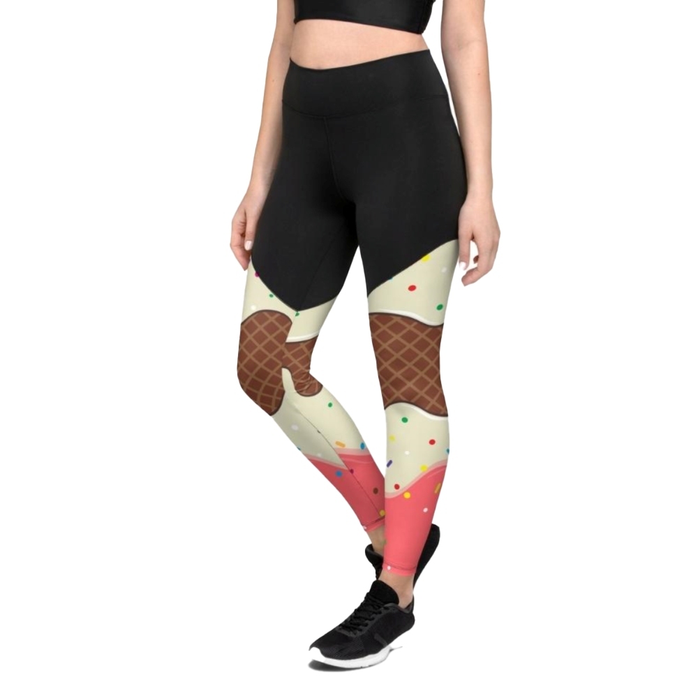 Ice Cream Women Compression Legging