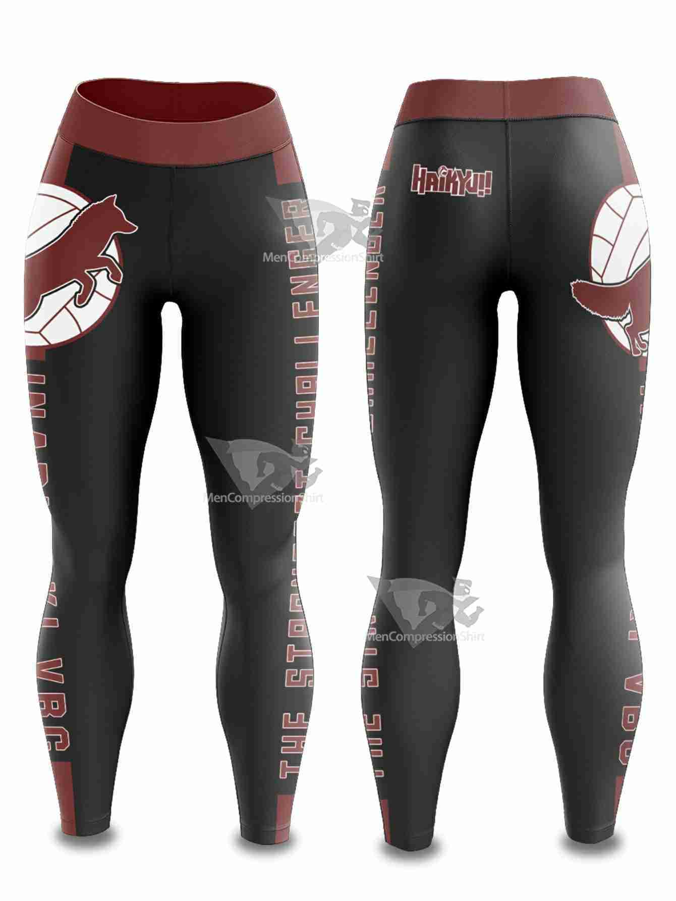 Inarizaki The Strongest Challenger Women Compression Leggings