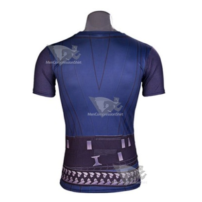 Infinity War Dr Strange Short Sleeve Compression Shirt For Men